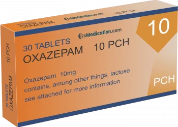 Oxazépam 10 MG (30 comprimés) - EsMedication.com