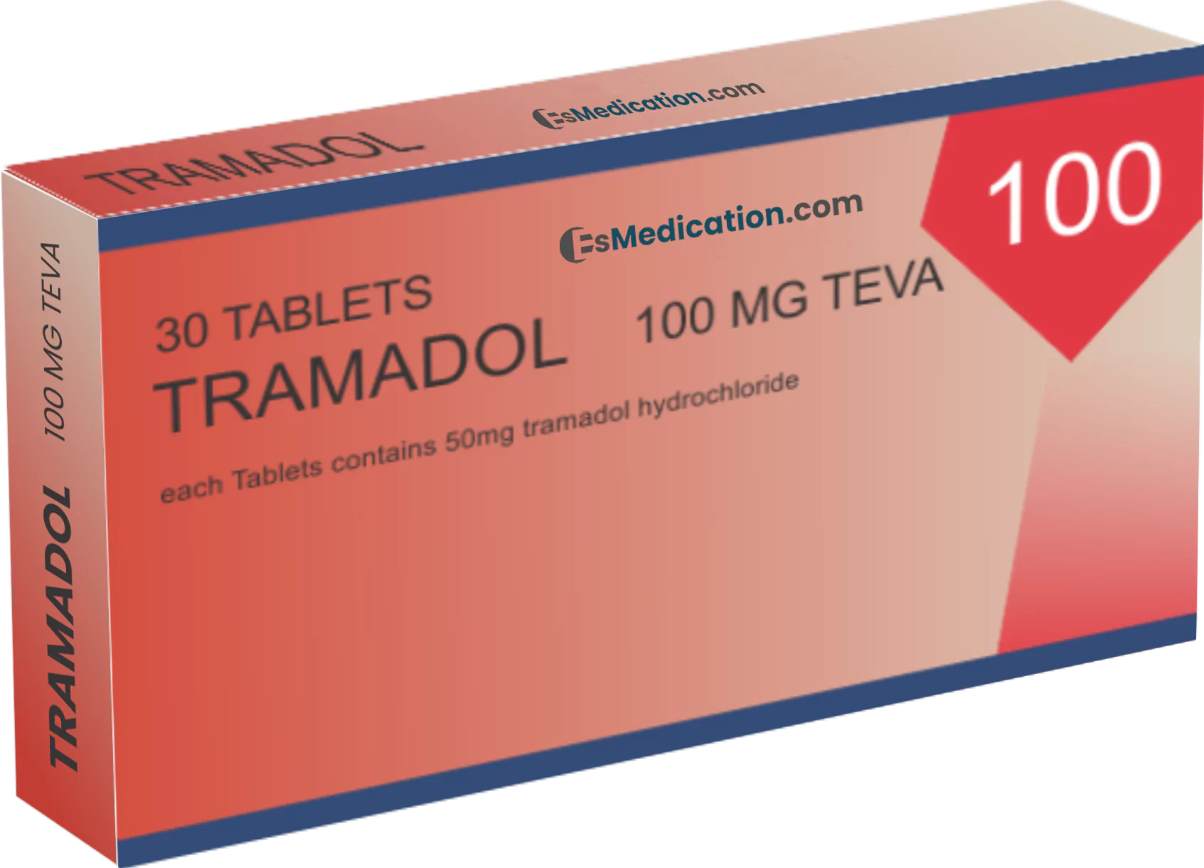 Tramadol 100 MG (30 comprimés) - EsMedication.com