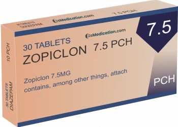 Zopiclon 7.5MG (30 Comprimés) - EsMedication.com