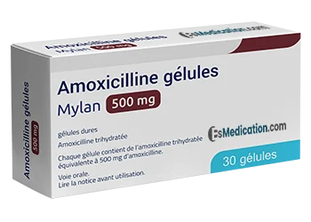 Amoxicilline 500mg 30 Gélules Esmedication.com