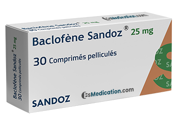 Baclofene Sandoz 25mg 30 Comprimes Esmedication.com