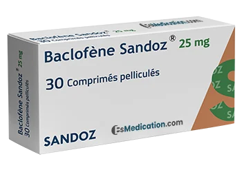 Baclofene Sandoz 25mg 30 Comprimes Esmedication.com