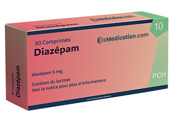 Diazepam 5mg 30 Comprimes Esmedication.com