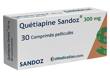 Quetiapine 300 mg 30 Comprimes Esmedication.com