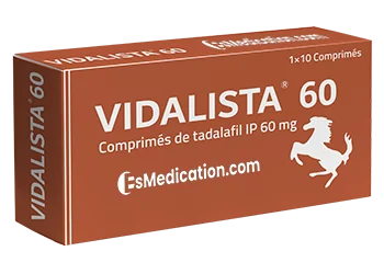 Vidalista 60MG 10 Comprimes Esmedication.com