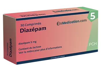 Diazepam 5mg 30 Comprimes Esmedication.com
